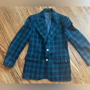 Vintage Plaid Jacket